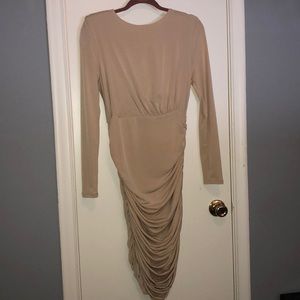 Long Sleve Mini-Dress